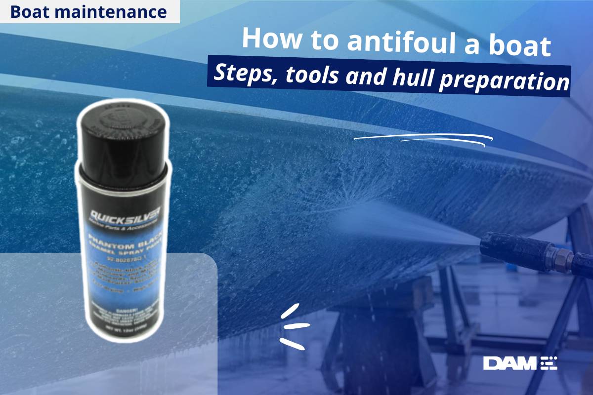 How to antifoul a boat? Steps, tools and hull preparation
